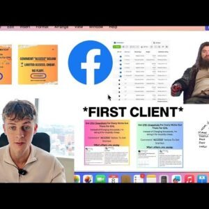 NEW Secret Strategy To Get Your First Client (real results)