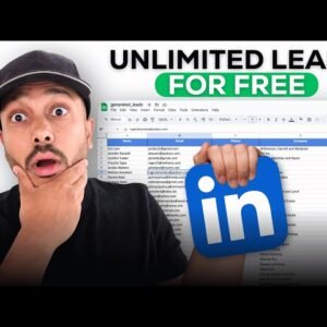 How to Find & Auto-Email Unlimited Free LinkedIn Leads with Claude MCP