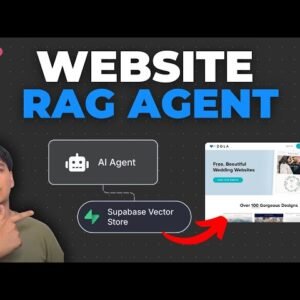 How To Create a Website RAG Agent with Webscraping (beginner no code)