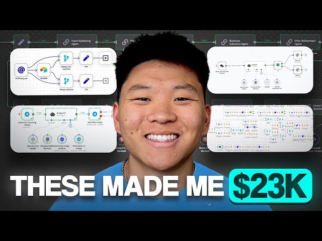 How I Sold These 4 AI Agents for $23,000 (as a beginner)