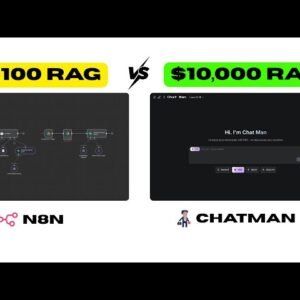 Comparing a $100 n8n RAG System Vs. $10,000 RAG