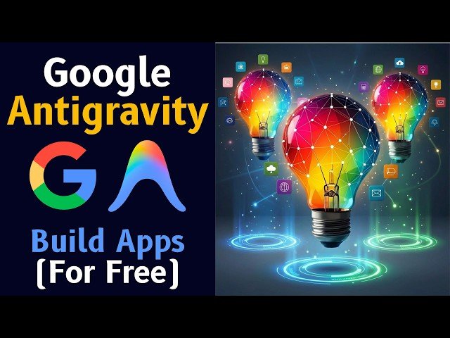 What Is Google Antigravity?   AI Coding Tutorial & Gemini 3 App Build