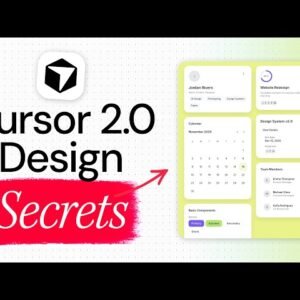 How to Build ACTUALLY Beautiful Apps in 3 Prompts Using Cursor 2.0