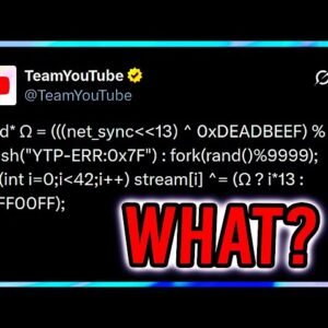 YouTube Has Lost It…