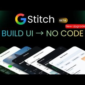 Google Stitch — Build UI Instantly with Just a Prompt (No Code)