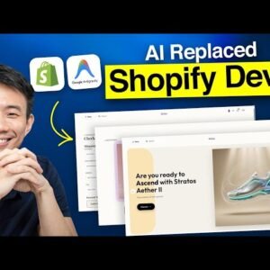 I Built a Shopify Store Using Google Antigravity + Gemini Pro — WITHOUT Coding