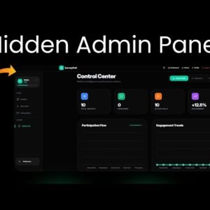 Build & Deploy Web App with Hidden Admin Panel (No Code) | Google AI Studio + Supabase + Netlify