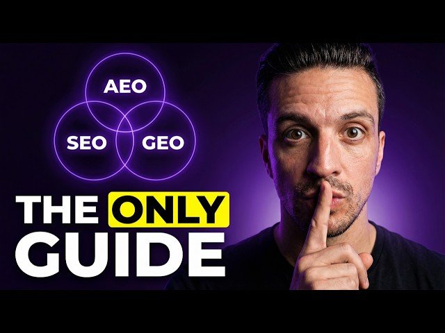 The Complete Guide to AI Search Optimization (SEO, AEO & GEO Explained)
