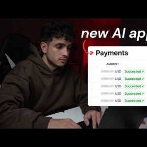 Watch Me Build & Sell A NEW AI App (step by step / easy / with ai)