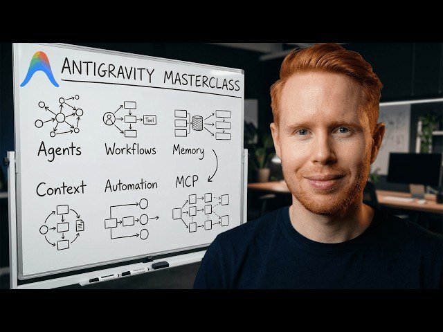 Antigravity 2 Hour Masterclass: Build & Sell AI Agents & Apps (No Code)