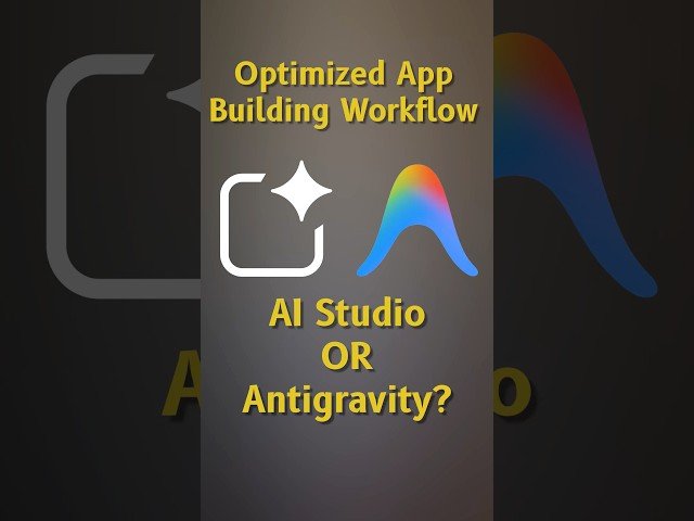 My App Building Workflow Google Antigravity + Google AI Studio + GitHub #agent #ai #vibecoding