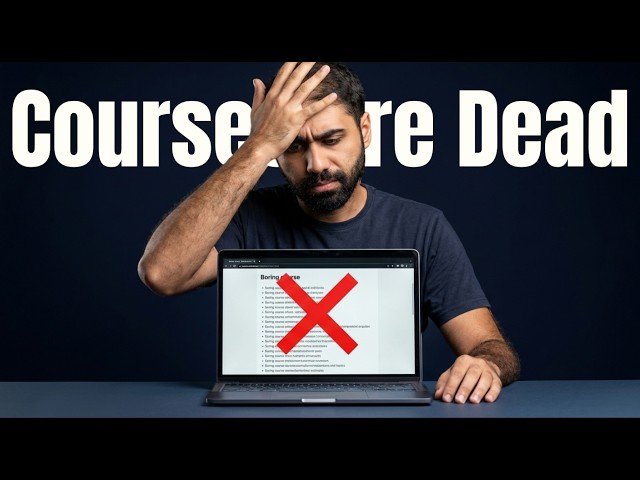 Online Courses Are Dead. Here’s What Replaces Them.