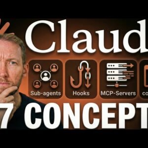 Every Claude Code Concept Explained for Normal People