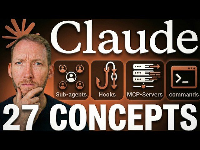 Every Claude Code Concept Explained for Normal People