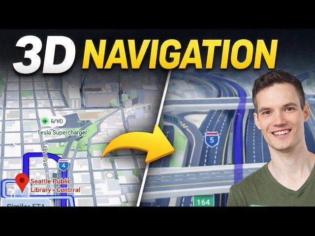 Google Maps Just Changed Driving Forever (New 3D Navigation)