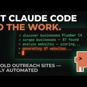 This Claude Code Skill Finds Leads and Builds Their Website For You