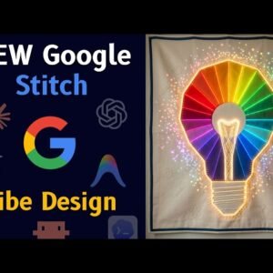 Vibe Design: The New First Step To Vibe Coding?   Full Google Stitch Tutorial