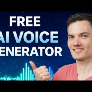Free AI Voice Generator on Your PC (Clones Any Voice)