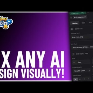 Fix ANY AI Website Visually in VS Code (This FREE Tool Changes Everything)