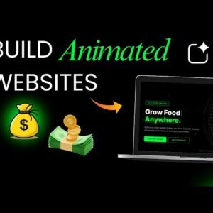 Google AI Studio Built This Animated Website in Minutes (No Code)