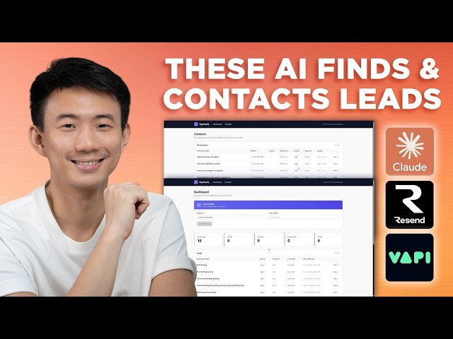 How I Built an AI Cold Calling and Email SaaS That Finds Its Own Leads [Claude Code + VAPI + Resend]