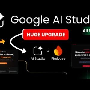 Google AI Studio Now Builds Full Stack Apps (Firebase Automated)