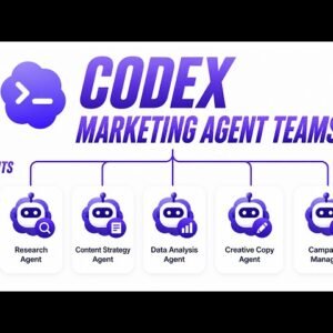 I Built a FULL AI Marketing Team with Codex (Full Workflow Guide)