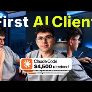 How I’d Get My First AI Agency Client in 30 Days (Just Copy Me)