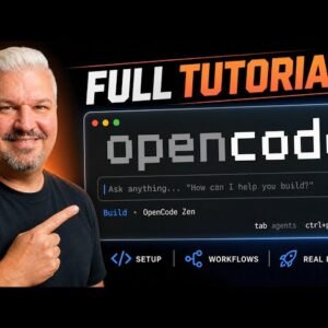 OpenCode Tutorial for Beginners: Setup, Agents, Skills & MCP