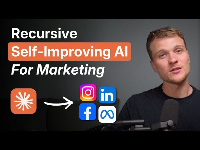 How I Use Self-Improving AI for Marketing (Content, Ads, …)