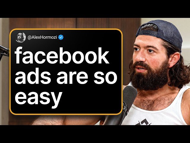 Alex Hormozi’s Facebook Ads Strategy for 2026