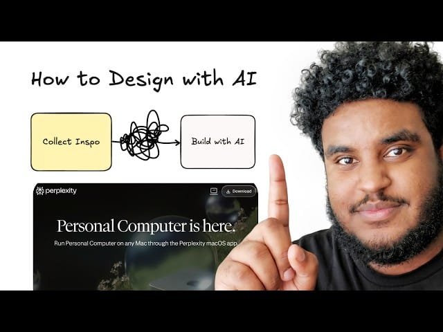 Building beautiful UI using AI (My design workflow)