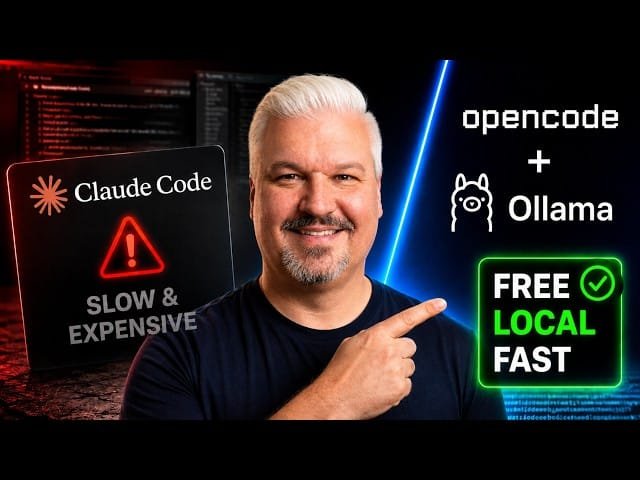 OpenCode + Ollama: I Replaced Claude Code With This (Full Setup)