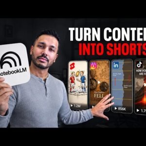 NotebookLM Now Turns Any Content Into Shorts in 2 Clicks