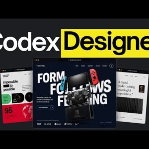 How To Use Codex To Build Insanely Beautiful Websites Using GPT 5.6 Sol