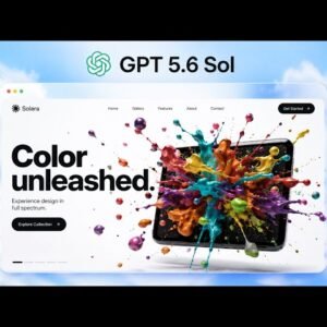 GPT-5.6 Sol Builds Insanely Beautiful Websites