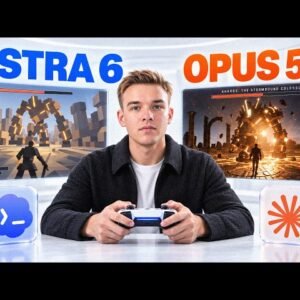 NEW Opus 5.5 vs GPT-6 Astra Building Video Games (NOT Close)