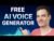 Free AI Voice Generator on Your PC (Clones Any Voice)