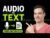Audio to Text for Free on Your PC (No Uploads, No Subscriptions)